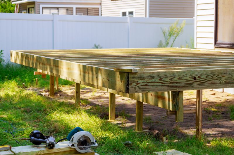 Wooden Deck Construction